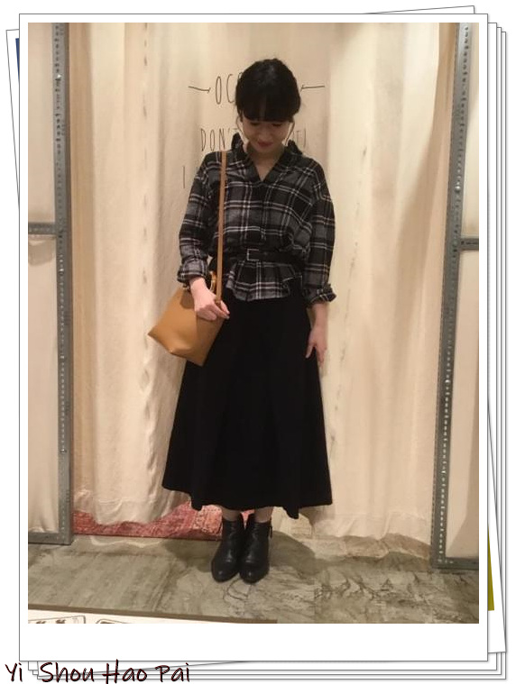 格纹日系衬衫,格纹衬衫怎么搭好看