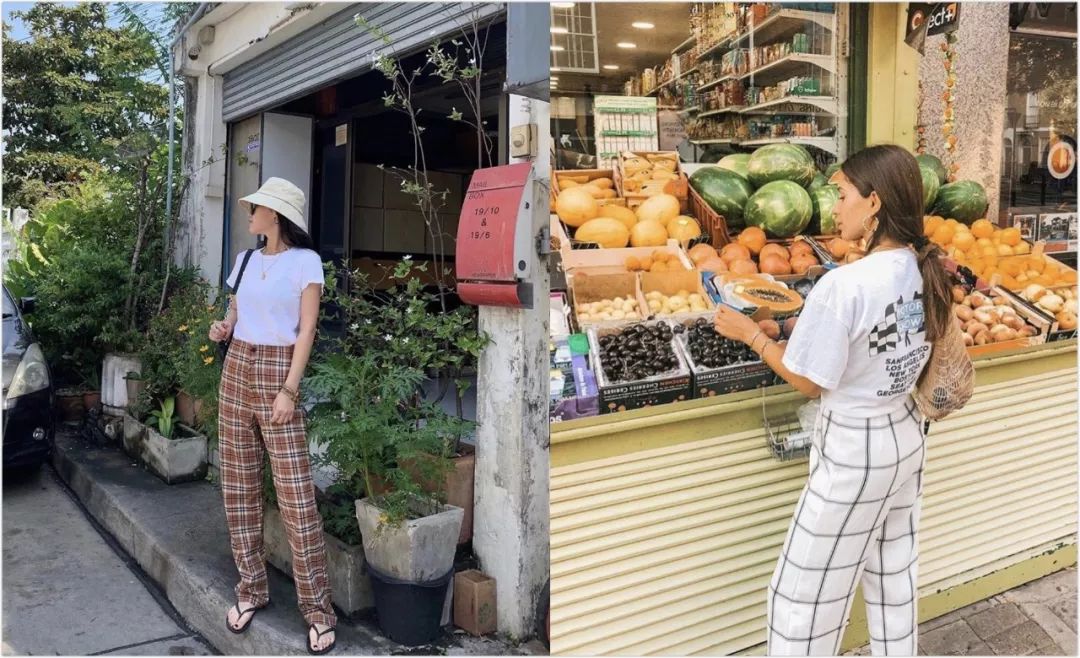 欧阳娜娜沉迷校服,欧阳娜娜优衣库水桶包