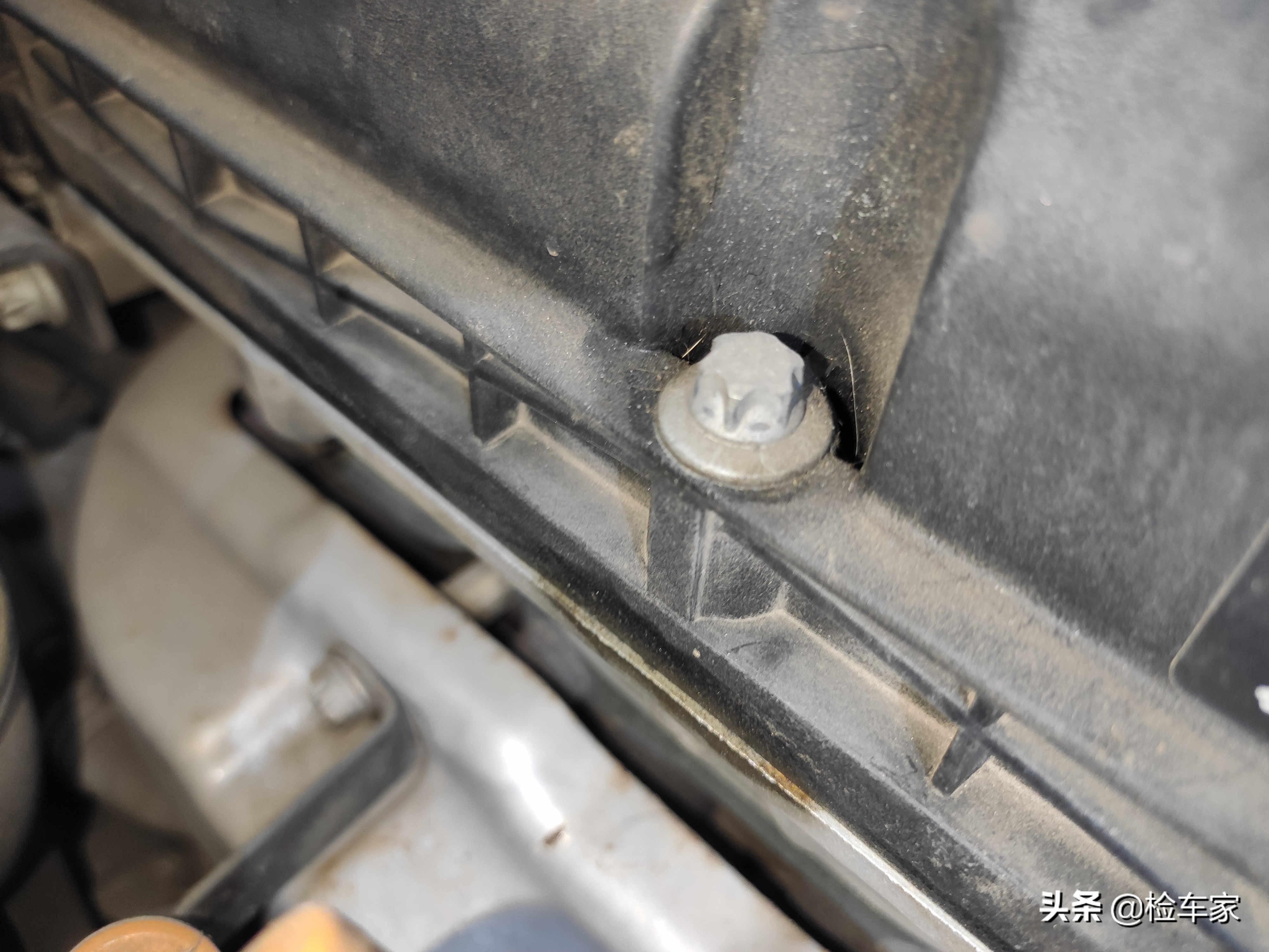 东北客户异地委托检测别克英朗，车尾焊接不敢买，客户：怕冻掉了