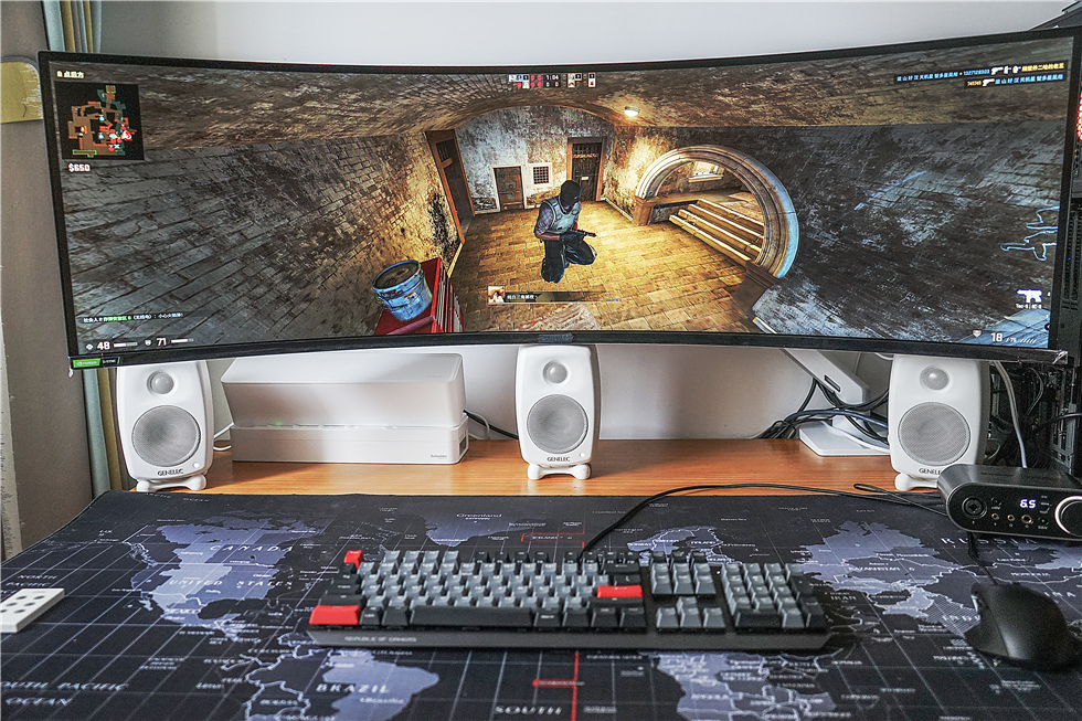 三星玄龙骑士49寸显示器测评144hz,49寸显示器曲率1500和1800