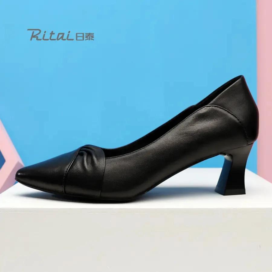 老师专用的几款鞋,教师鞋气质款