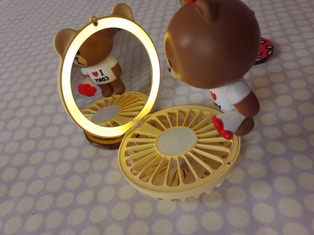 魔味|彻底清空夏天累赘，精致妆容不在花，可爱熊风扇镜体验