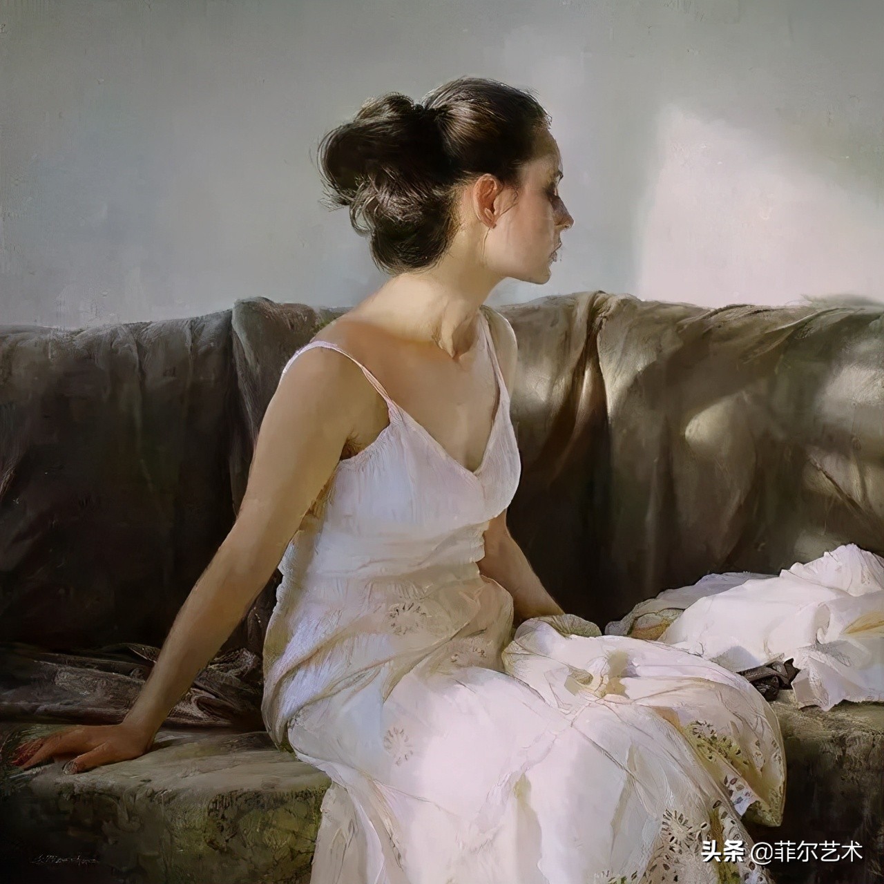 一组超性感的俄罗斯人体油画作品，每一幅都让*欲人**罢不能