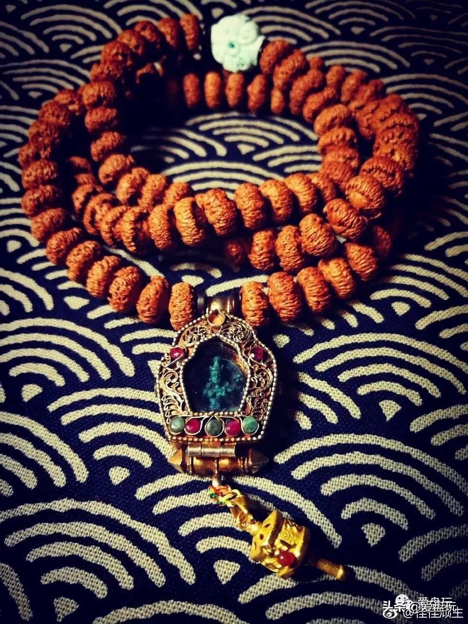 滴血莲花菩提子盘玩10年效果图,最简单菩提盘玩方法