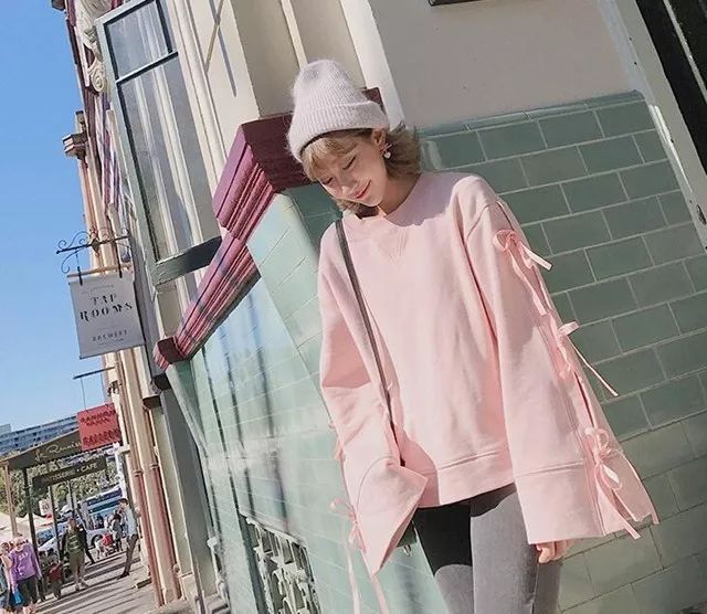 好看质感的卫衣,卫衣长了怎么穿好看