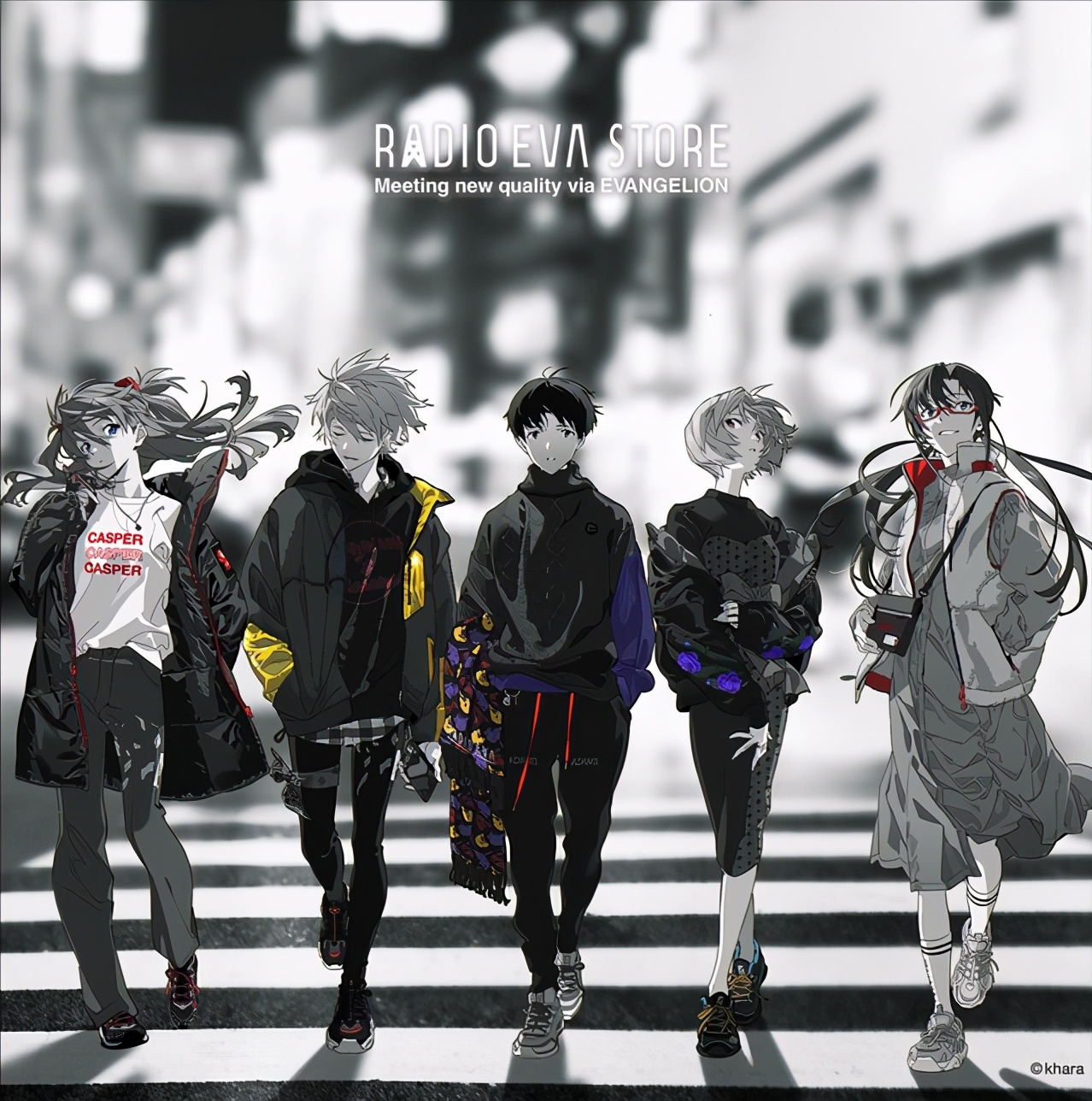 radioeva周年海报,radioevastore纪念短袖