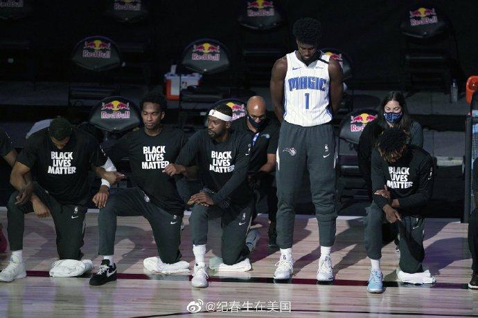 黑人球星拒绝下跪,球衣销量暴涨