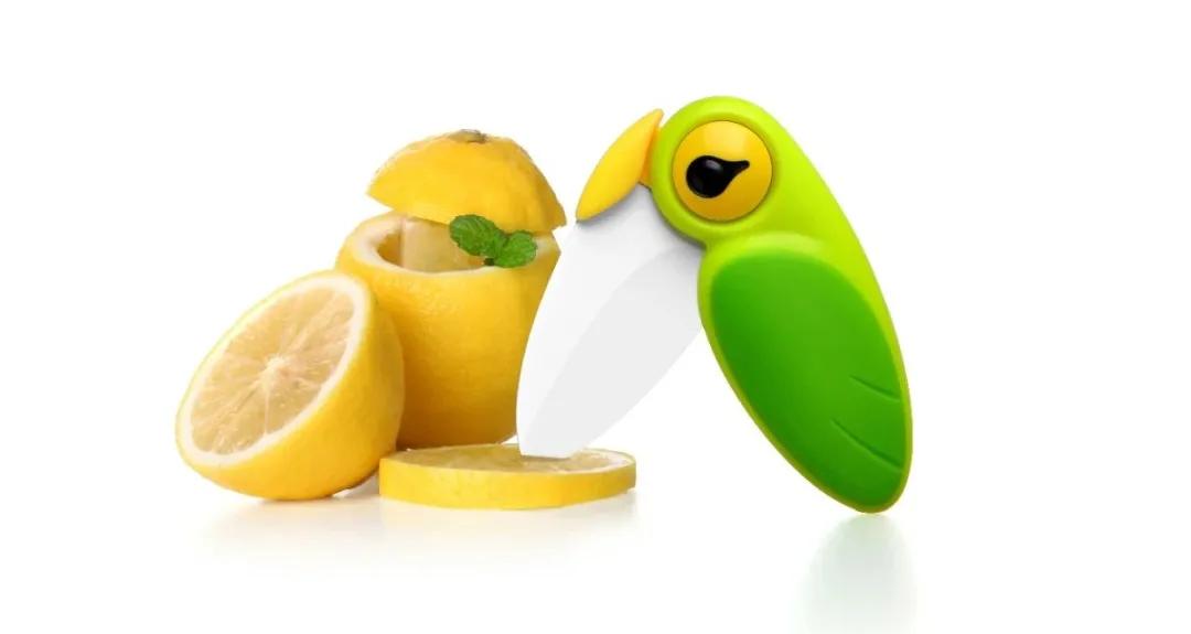 小鸟陶瓷刀水果刀,小鸟折叠陶瓷刀随身小刀