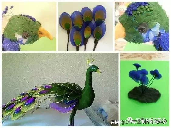 把彩色的*袜丝**套在铁圈上，最后竟然变得这么美（附教程）