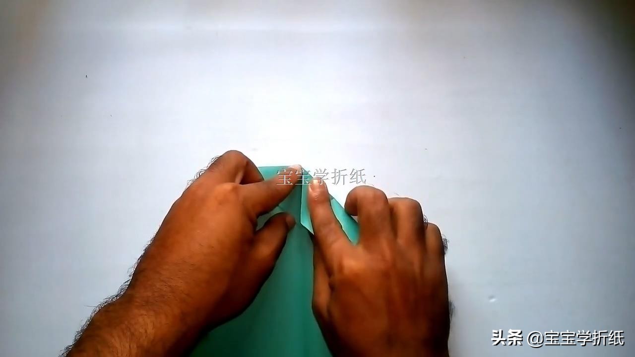 儿童简单折纸教程飞机,儿童折纸1-9岁飞机的折纸方法