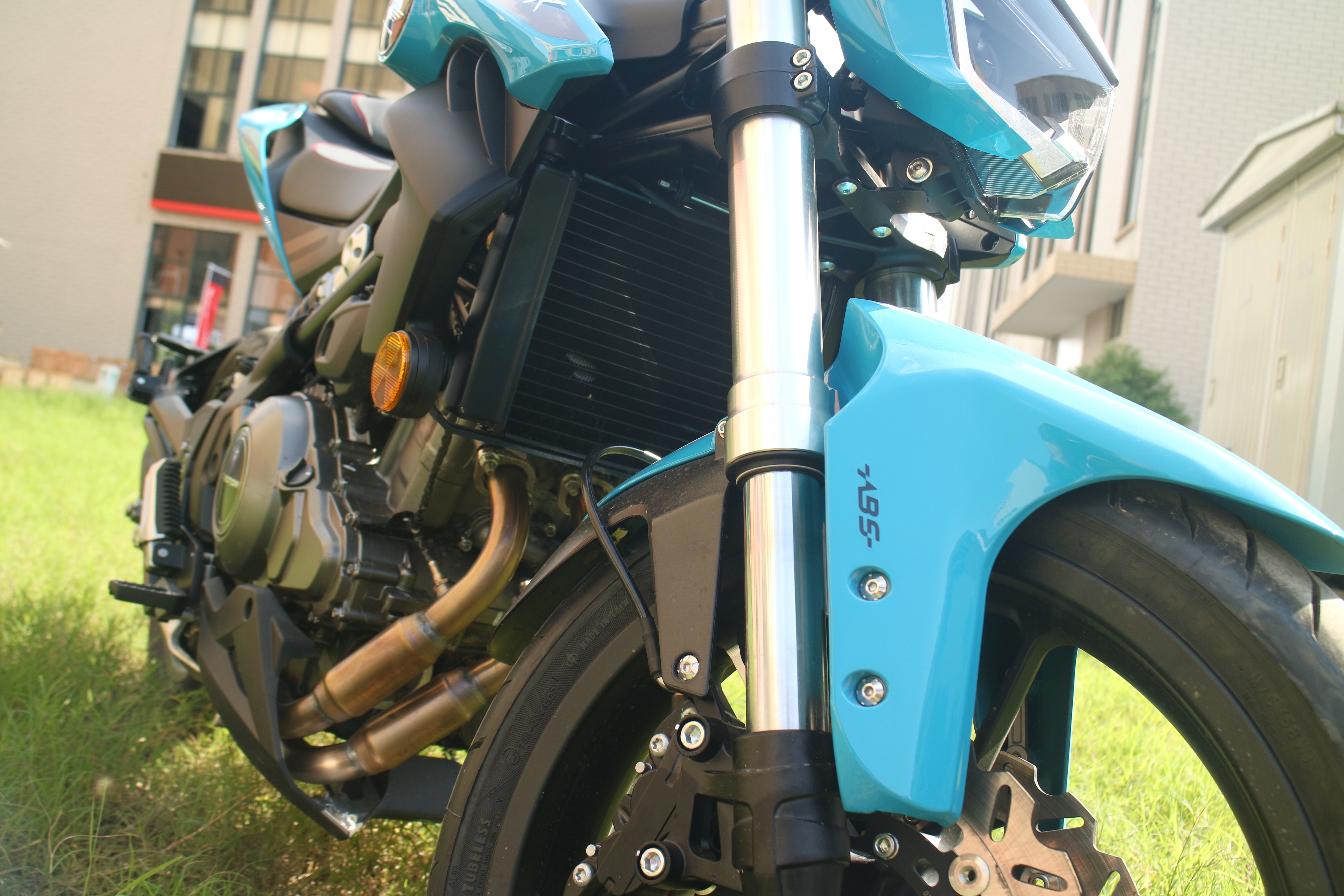 试驾奔达350,追350车测评