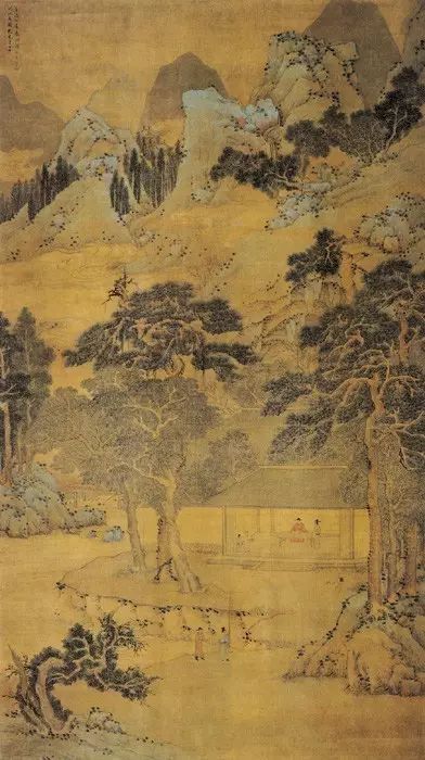 明代夏芷国画山水作品高清大图,明代100幅山水精品赏析第二辑