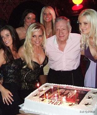 休海夫纳是人生赢家吗,休海夫纳与第一任妻子合影