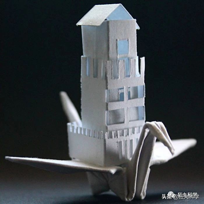 10种纸鹤折法,一天折50个千纸鹤