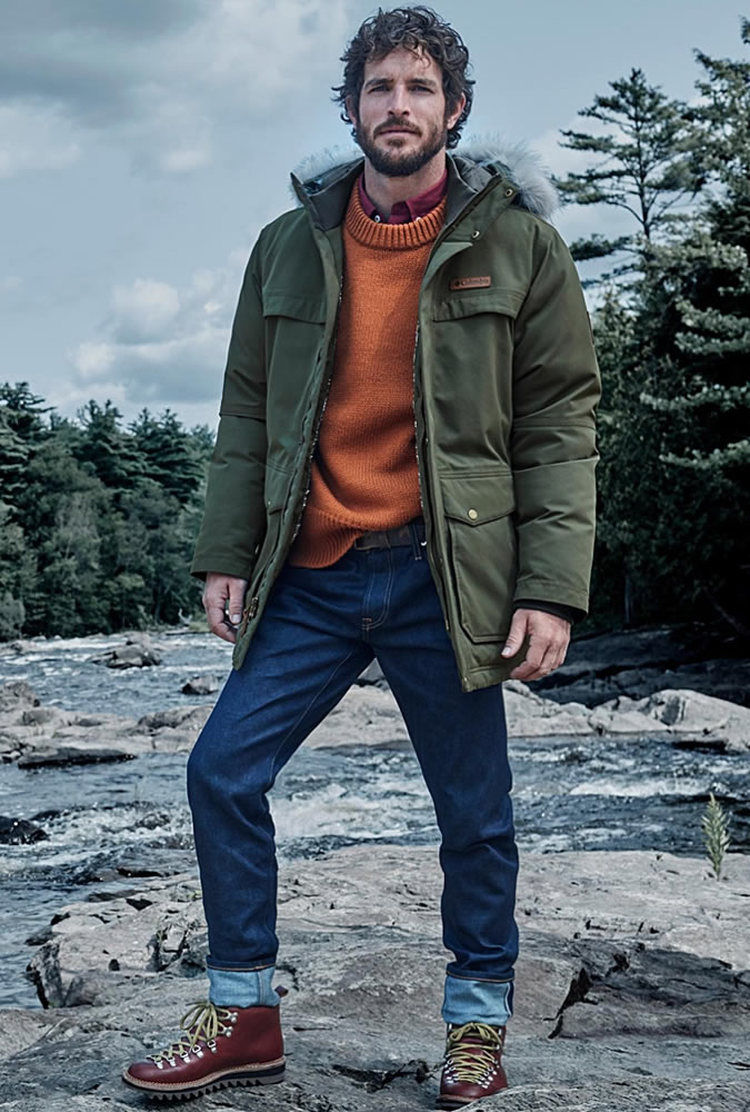 怎么穿牛仔裤裤带教程,牛仔裤搭靴子长筒靴