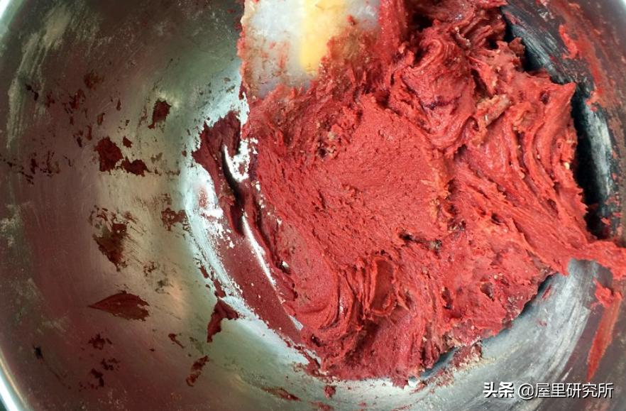 红丝绒蛋糕家用烤箱,小烤箱红丝绒酸奶蛋糕