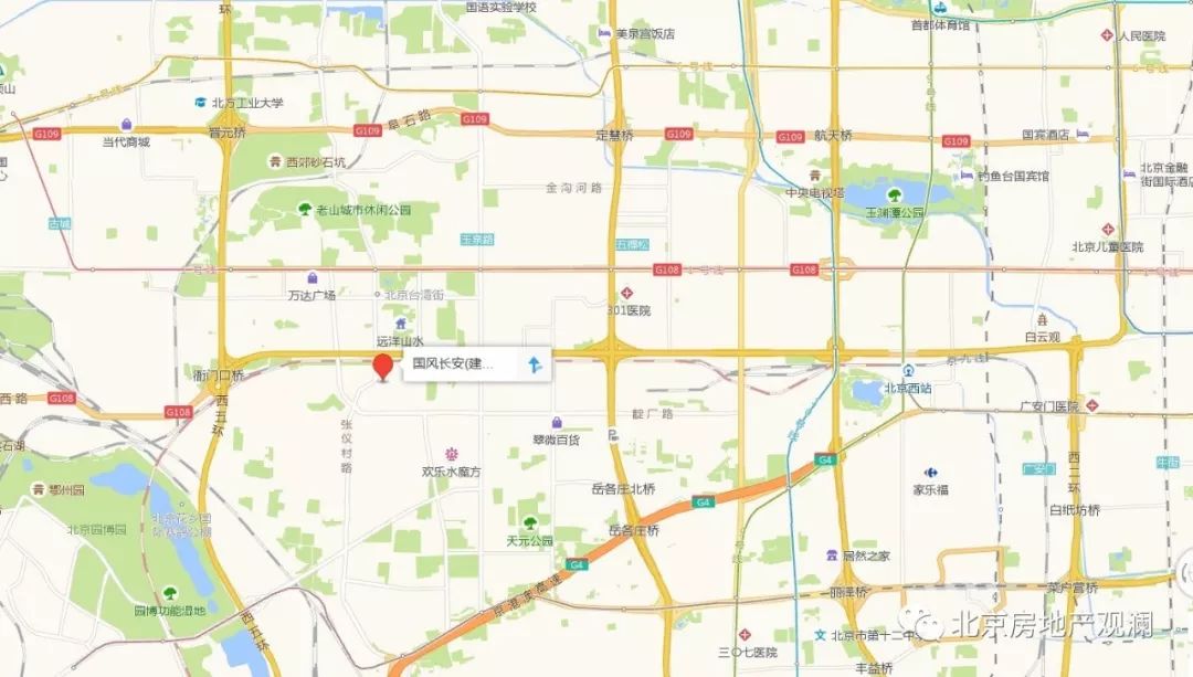 北京丰台国风长安楼盘,新盘评级和悦华锦