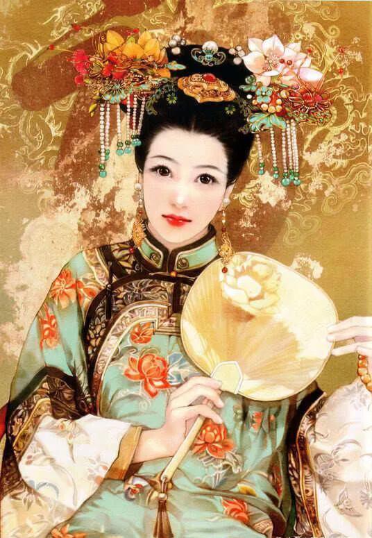 五十六个民族五十六枝花画,五十六个民族人物画高难度