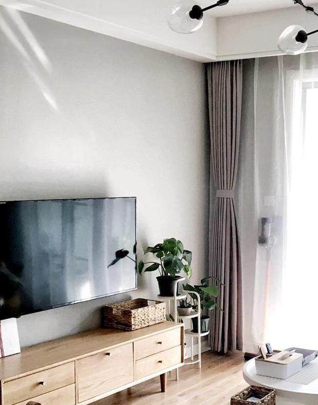 深圳装修晶志装饰89㎡新家装北欧风，地砖做美缝，漂亮极了