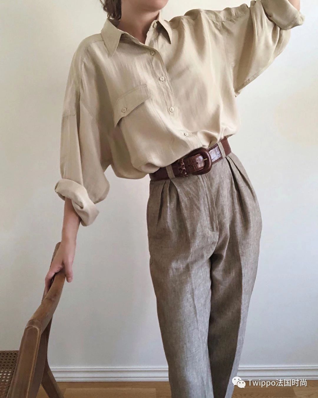 法国小众洋气衬衫,法式轻奢名媛风衬衫
