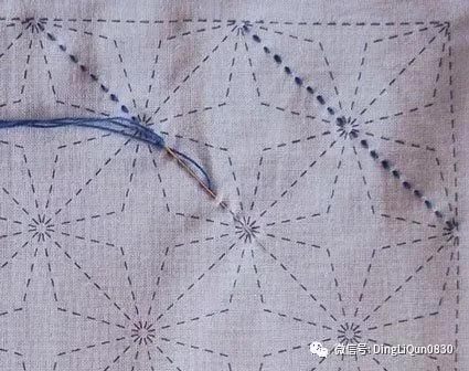 刺绣教程新手入门结粒绣,刺子绣基础入门针法教程