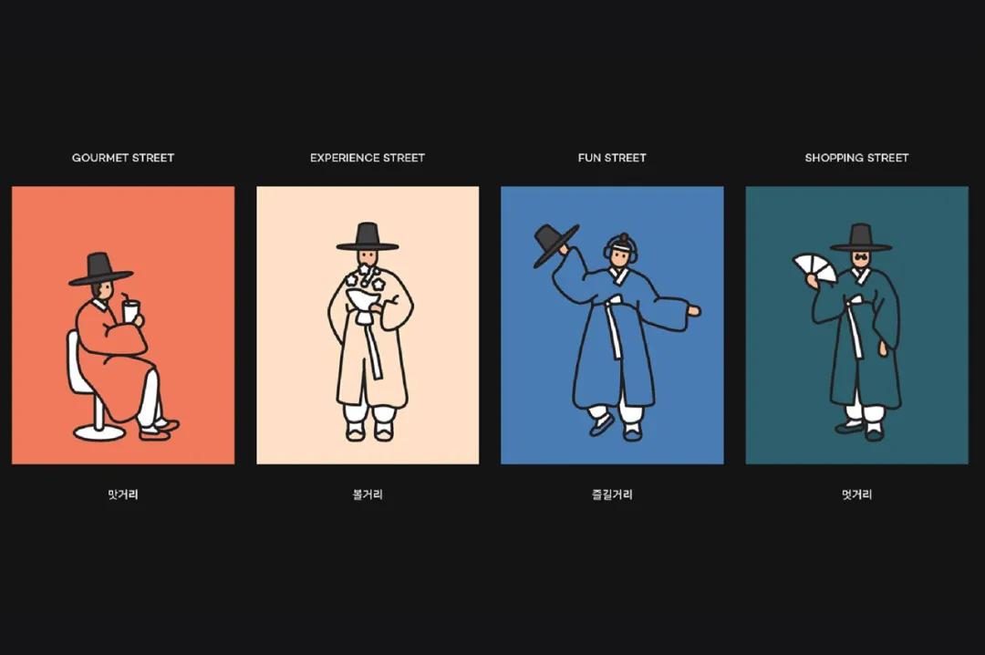 这套品牌形象，很韩国