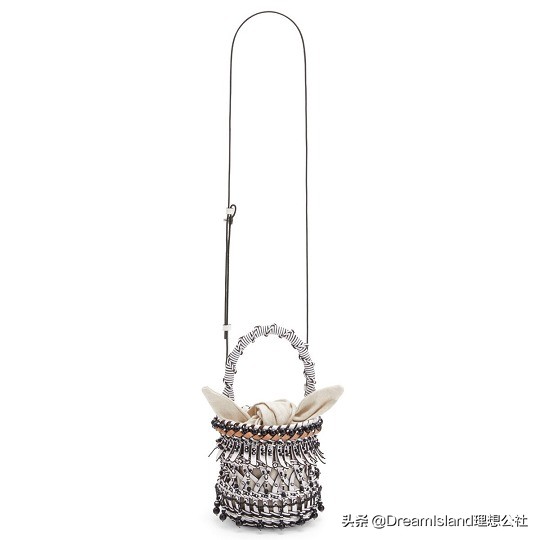 loewe草编包新款mini,loewe新款盒子包