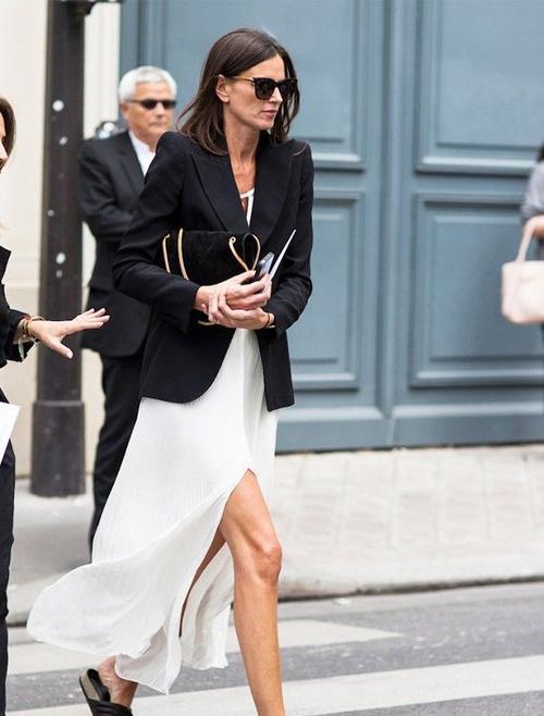 显胖的裙子怎么补救,春秋显白显瘦显高穿搭