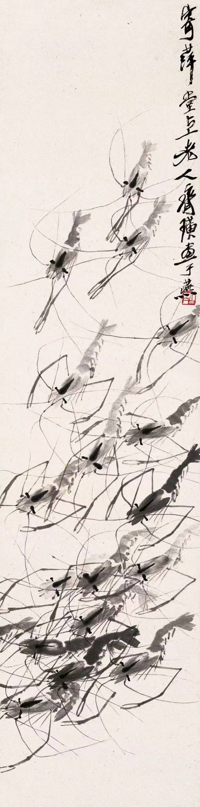 齐白石的虾徐悲鸿的马歇后语,齐白石画虾徐悲鸿画马还有谁