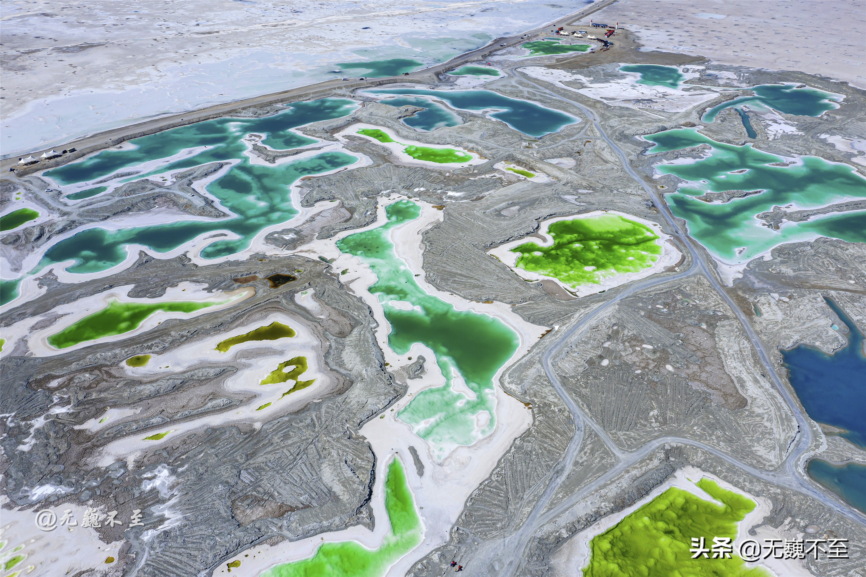 青甘大柴旦翡翠湖,青海大柴旦翡翠湖攻略图片