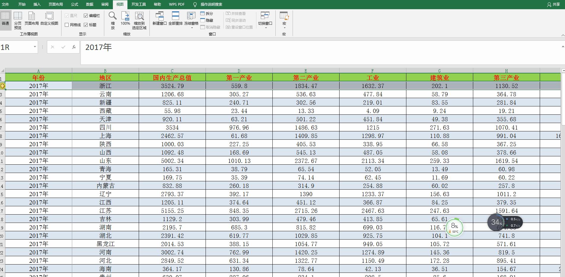 excel拆分窗口和冻结窗口的区别,excel怎么拆分窗口和冻结