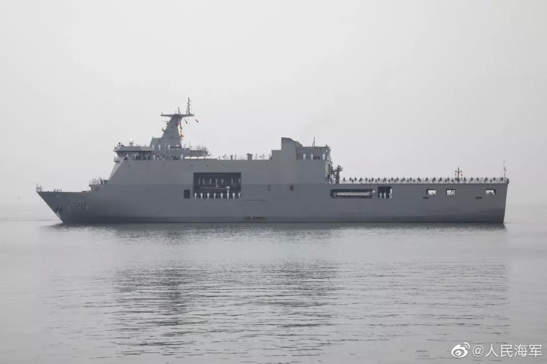 各国舰艇齐聚青岛，阅舰式上各展雄风！