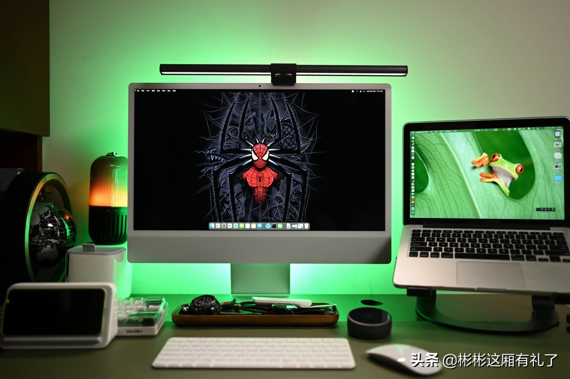 一根线都没有的终极桌面，M1版iMac配件分享（一）
