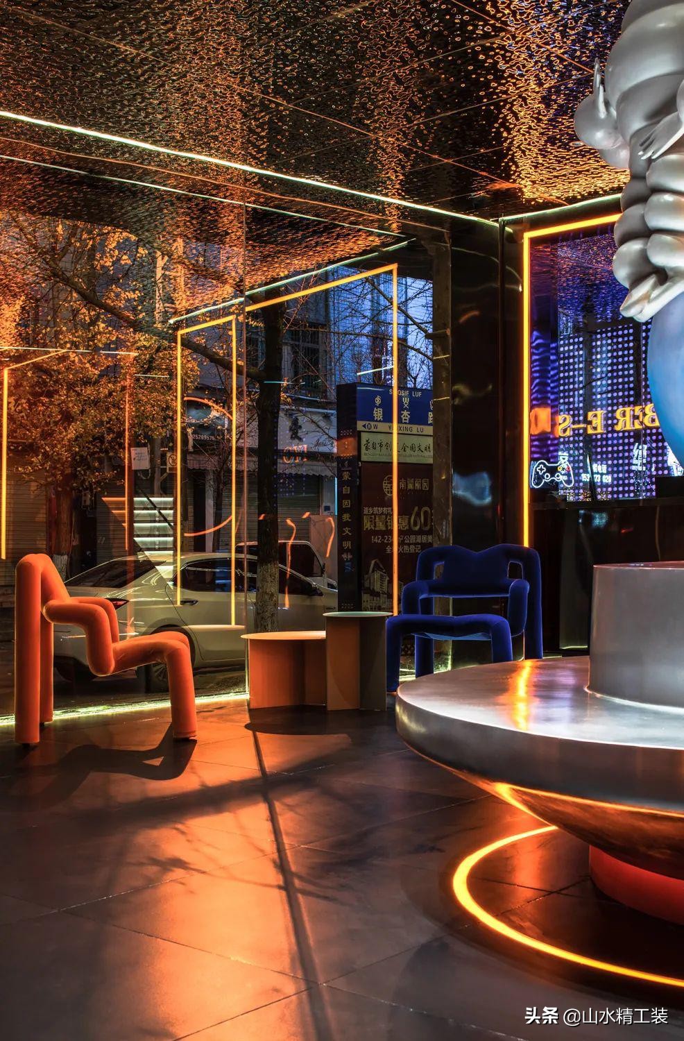 合肥公装公司「山水精工装」丨|赛铂电竞酒店