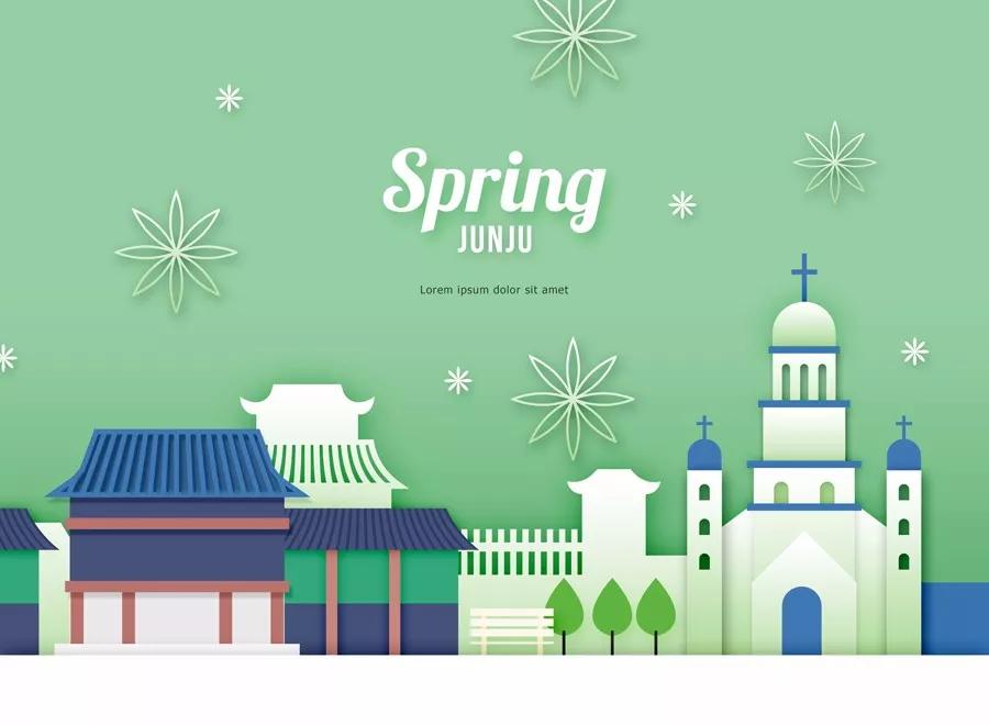 复古海报免费psd素材,免费开年海报psd素材