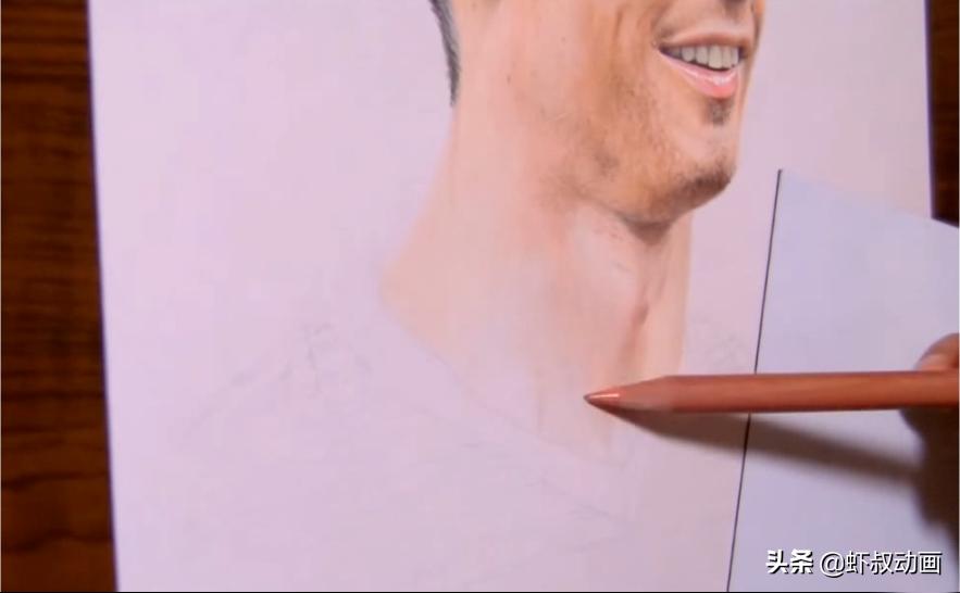 C罗铅笔画教程视频,c罗的素描画教程高级帅气