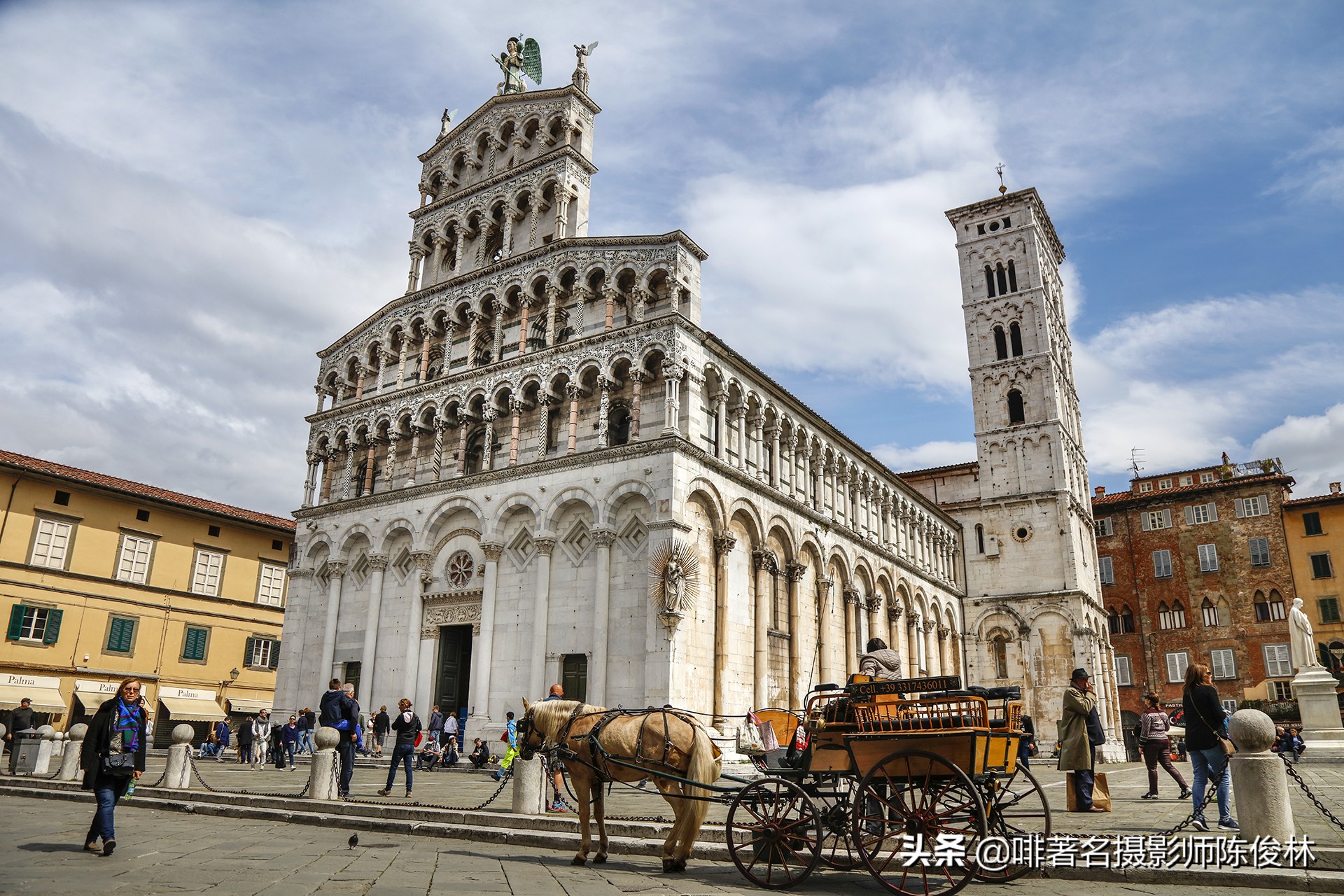 比萨和卢卡，一城因歪了的塔著名，一城躲过二战轰炸保存中世纪原貌