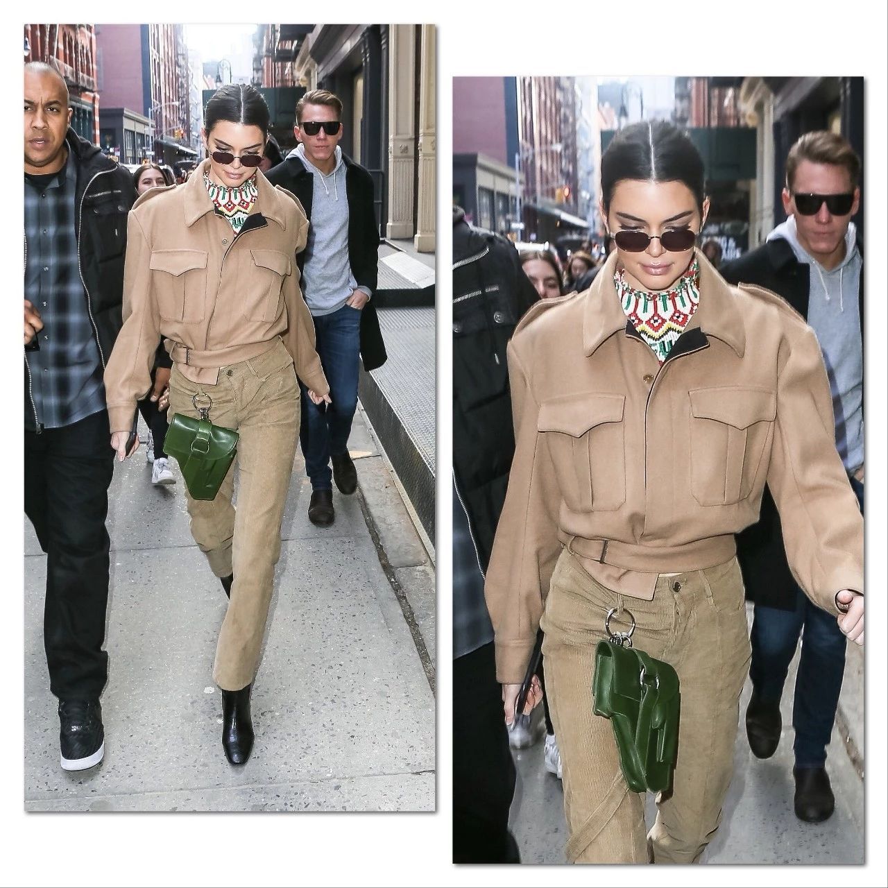 大衣配的包包,穿大衣腰包怎么背