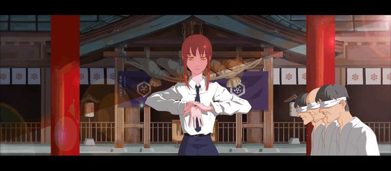 暗黑系风格的电锯人，破坏力超强的枪之恶魔，原来是你啊，秋