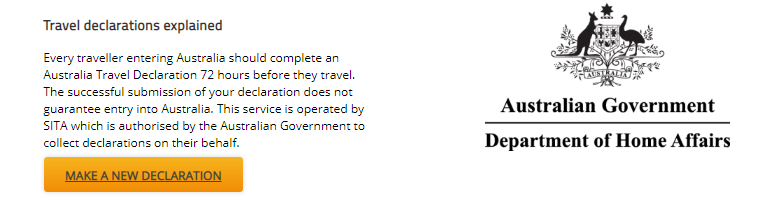 疫情期间入境澳大利亚，如何顺利完成入境申报