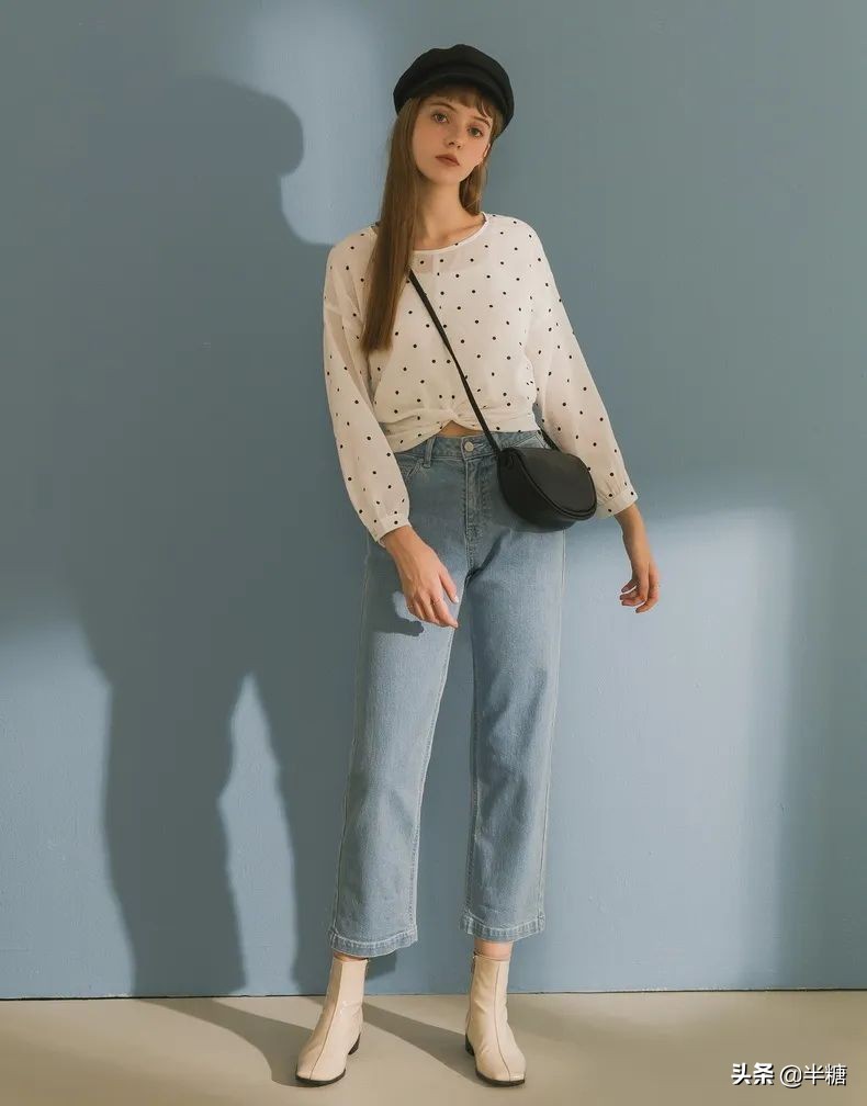 韩剧女主的穿搭连衣裙,韩剧女主穿条纹衬衫