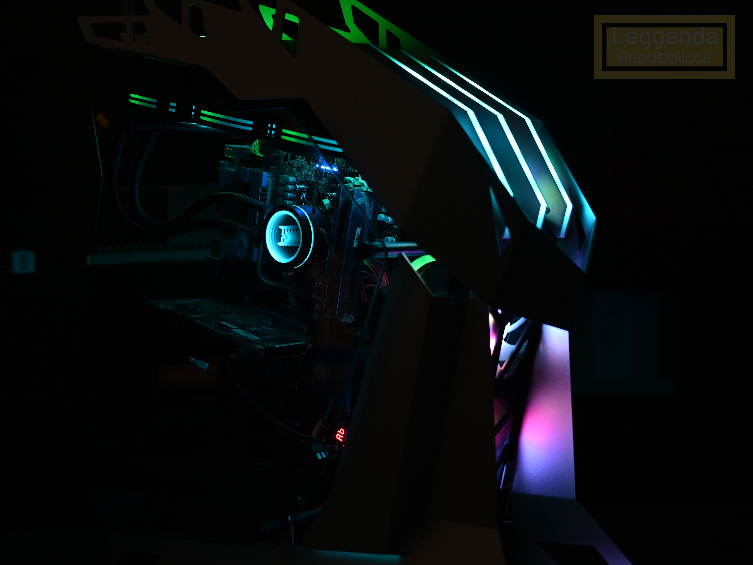 铁血战士机箱测评,大水牛铁血战士机箱分体水冷