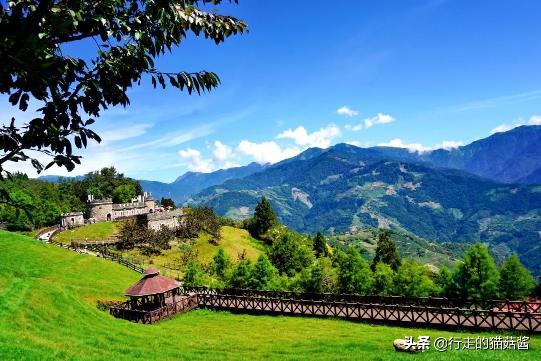 台湾清境农场照片,清境农场青青草原