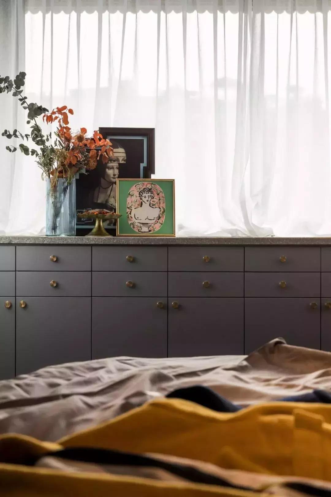 服装设计师的180㎡低调奢华家,超美衣帽间顶一个小户型