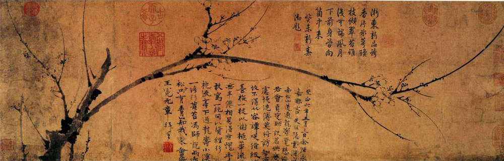 王冕画梅有何特别之处,历代画梅花名人