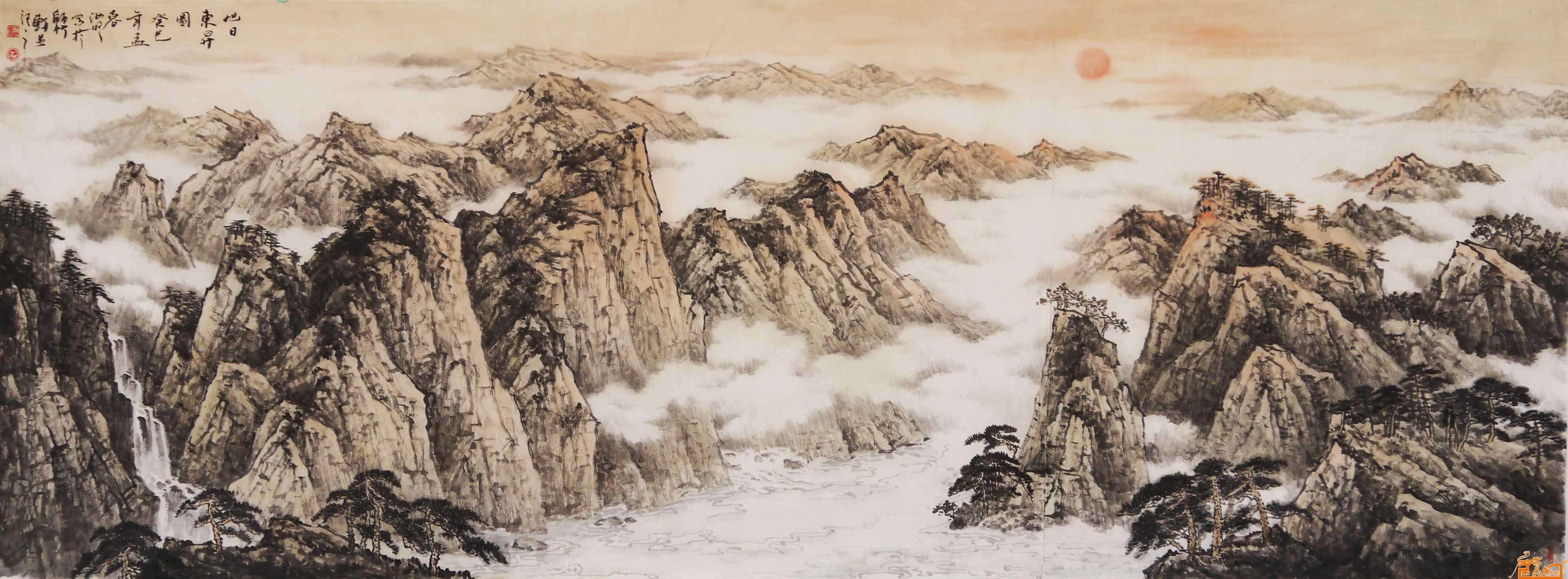 一幅绝美的水墨画,十大绝美水墨山水画