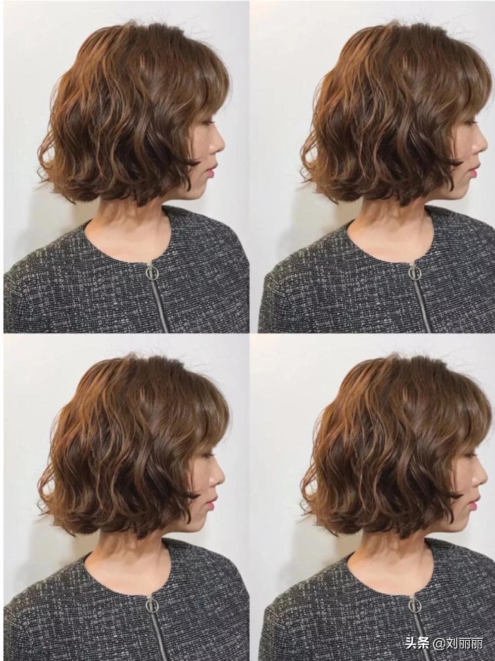 女生短发别针造型,所有女生剪完不用打理的减龄短发