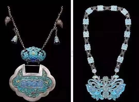 长命锁图片大全古代,古人颈饰长命锁