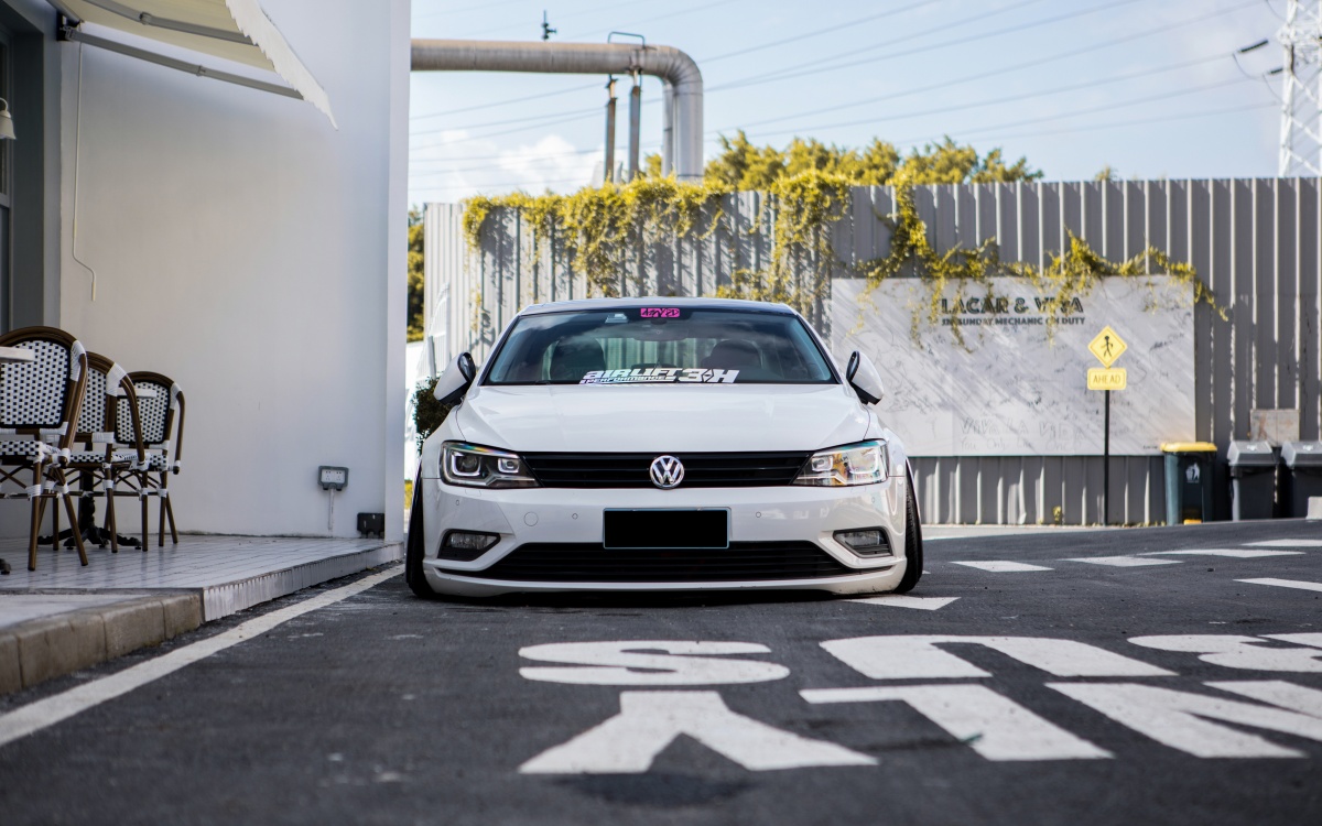 大众凌渡不仅可以很辣，改装后还可以变得又白又胖