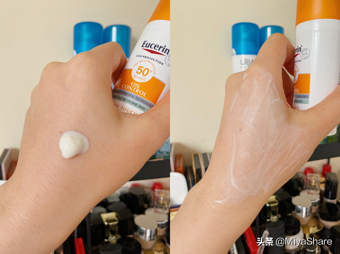 欧珀莱和黑胶带防晒霜测评,欧珀莱隔离防晒乳测评